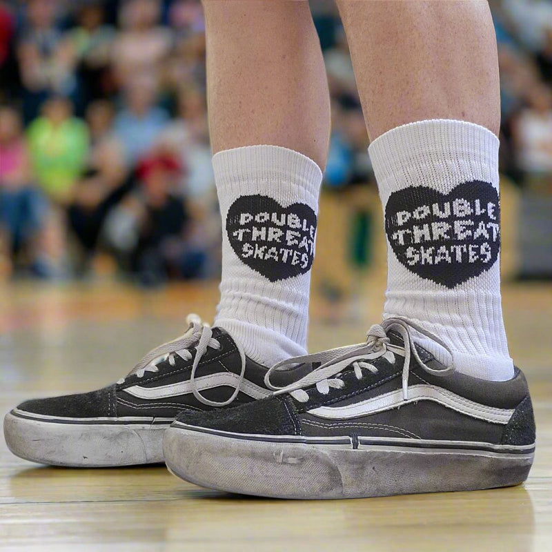 Double Threat Skate Socks