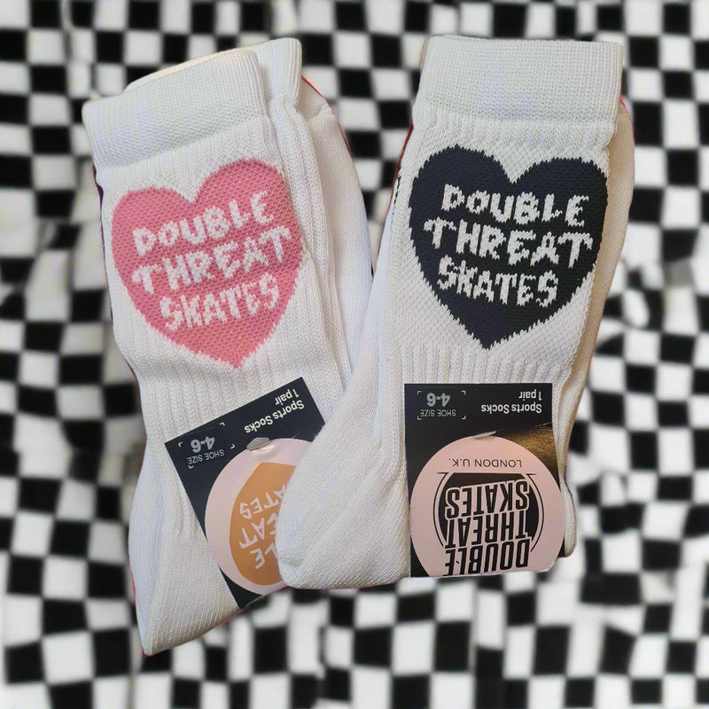 Double Threat Skate Socks