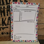 SkatesUp Skate Log Notepad