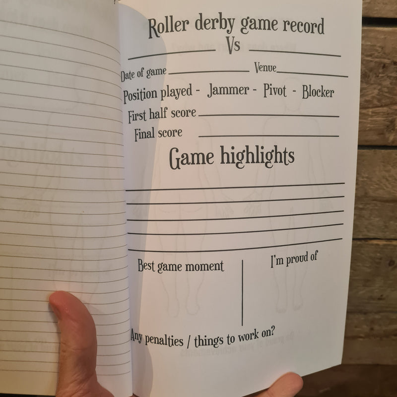 SkatesUp Roller Derby Record Book