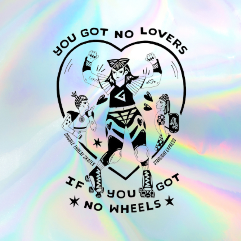 🌠Starlight Express ''Lovers'' Collab Holographic Sticker